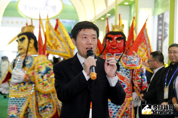 大陸農業部辦公廳副主任雷劉功在開幕式致辭。