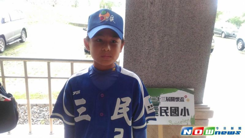 ▲三民國小投手馬承恩。（圖／黃建霖攝）