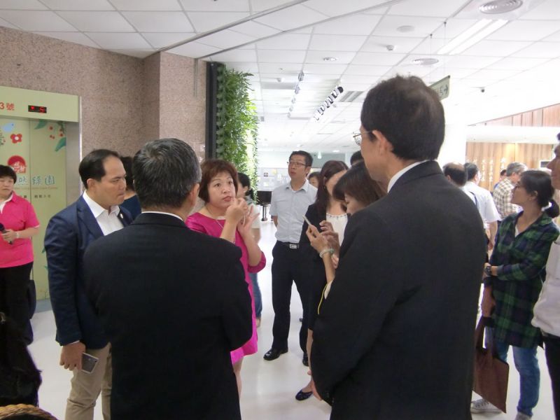 ▲南市府首座多層級安養暨長期照顧中心，悠然綠園開幕。