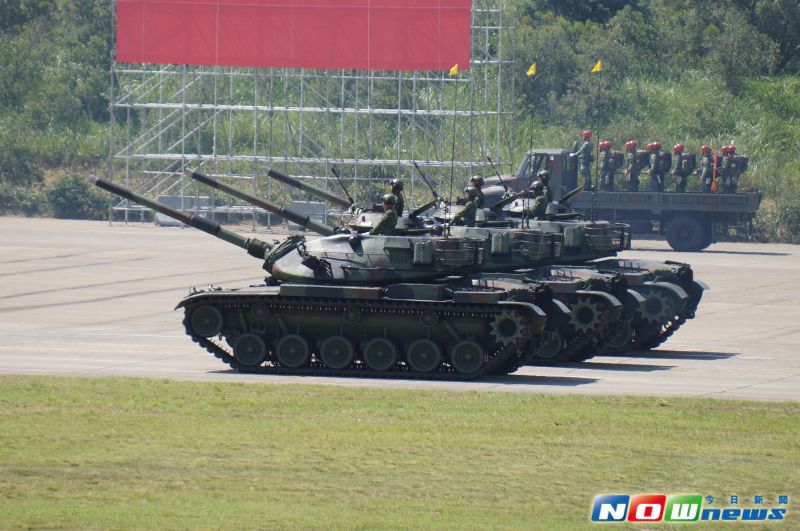 ▲陸軍M-60A3戰車。（圖／記者呂炯昌攝影）