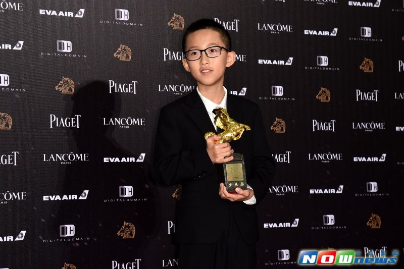 ▲第53屆金馬獎最佳新演員 孔維一《八月》。（圖／NOWnews攝影中心，2016.11.26）