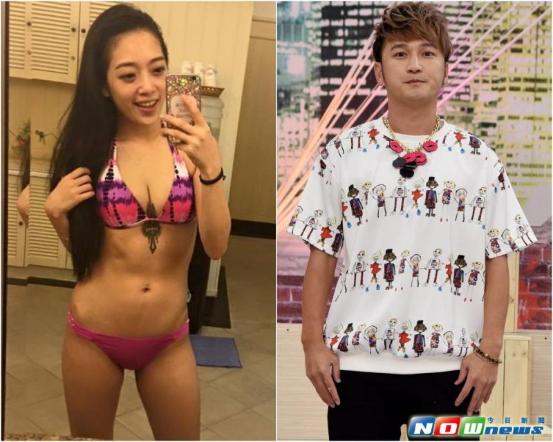 ▲貝童彤（左）和KID因遠距離而分手，笑說未來結婚一定炸前男友。（合成圖／貝童彤臉書、NOWnews資料照）