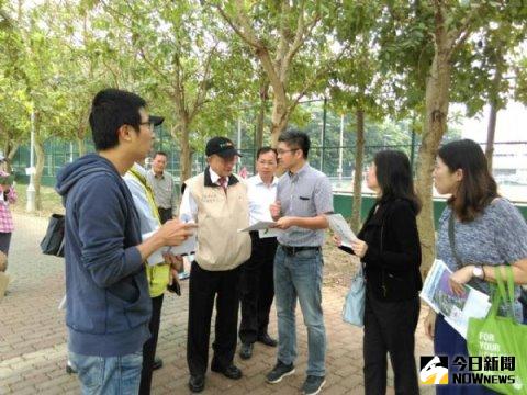 台南市政府吳宗榮副市長帶領教育、文化、都發、交通等相關局處至基地現勘。