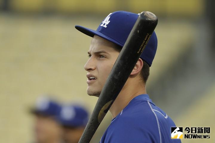 ▲道奇隊Corey Seager拿到國家聯盟新人王。（圖／美聯社／達志影像）