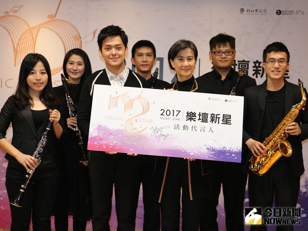 ▲副局長于玟、活動代言曾宇謙等出席記者會。（圖／記者黃村杉攝）。