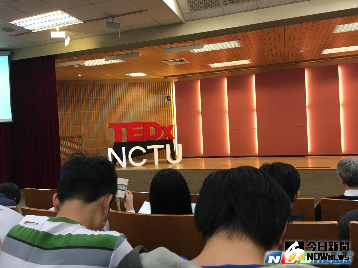 ▲TEDxNCTU年會吸引不少同學前來聽講（圖／校園特派記者陳品樺攝）