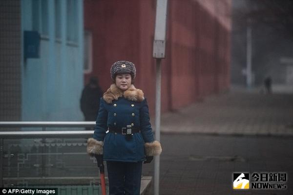 在北韓只有最漂亮的女性，才能擔當交警。