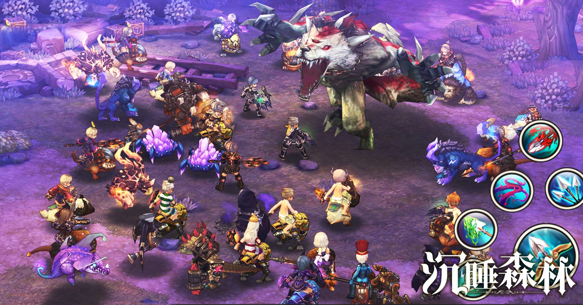 ▲《沉睡森林》於今\\(8\\)日正式在雙平台上市。（圖／公關照片）