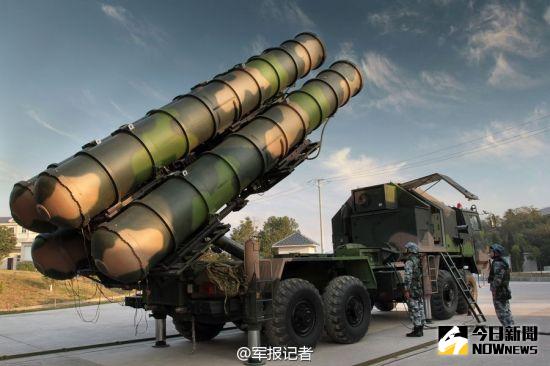 紅旗－9地空導彈，資料圖。