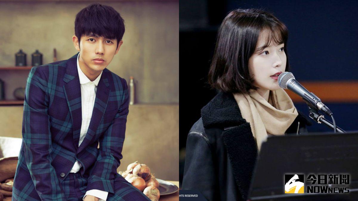 ▲IU（右）將擔任任瑟雍（左）演唱會嘉賓。（圖／翻攝自2AM、IU臉書）