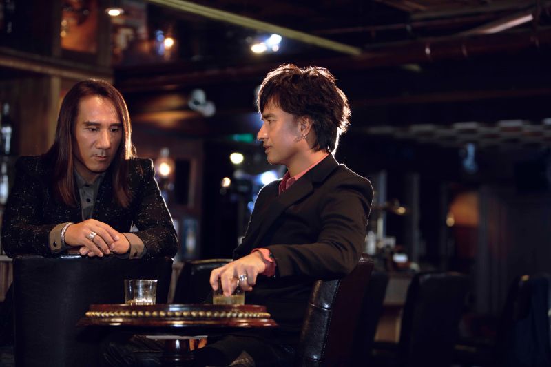 ▲動力火車一場談心戲竟然拍成角頭談判，笑翻眾人。（圖／華研提供，2016.12.01）