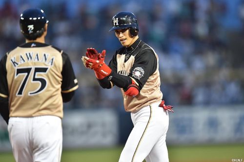 ▲陽岱鋼曾與火腿隊一同奪下2016年冠軍，同年底透過FA加盟讀賣巨人隊。（圖／取材自火腿隊官網）