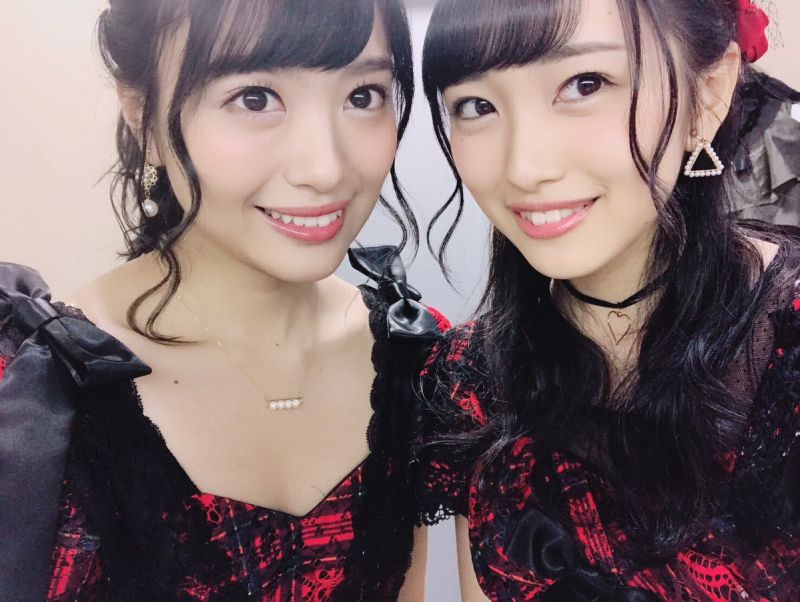 ▲向井地美音與北原里英乍看宛如雙胞胎。（圖／翻攝自推特）