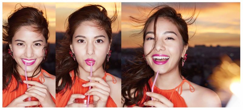 ▲模特示範彩妝。（圖／公關提供）