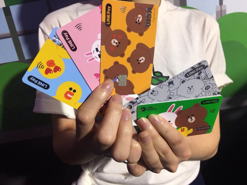 ▲瞄準1,700萬LINE用戶數，一卡通、中國信託商業銀行及LINE Pay19日宣布攜手發行「中國信託LINE Pay一卡通聯名卡」（含信用卡及簽帳金融卡）。（圖／記者何沛霖攝）