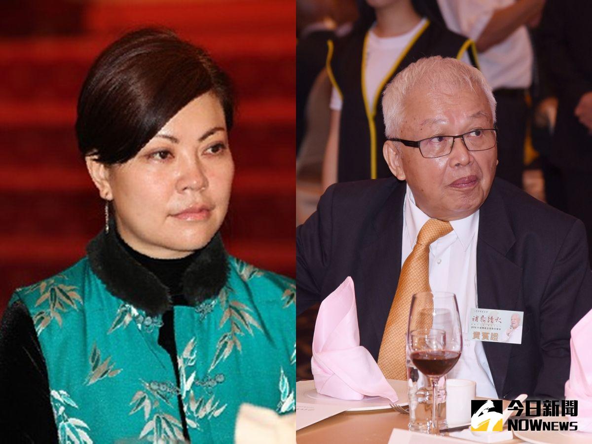 ▲胡翡翠（左）表示和乾爹劉泰英已少聯絡，僅在過節時偶爾問候。（合成圖／翻攝自網路、NOWnews資料照，2016.12.16）