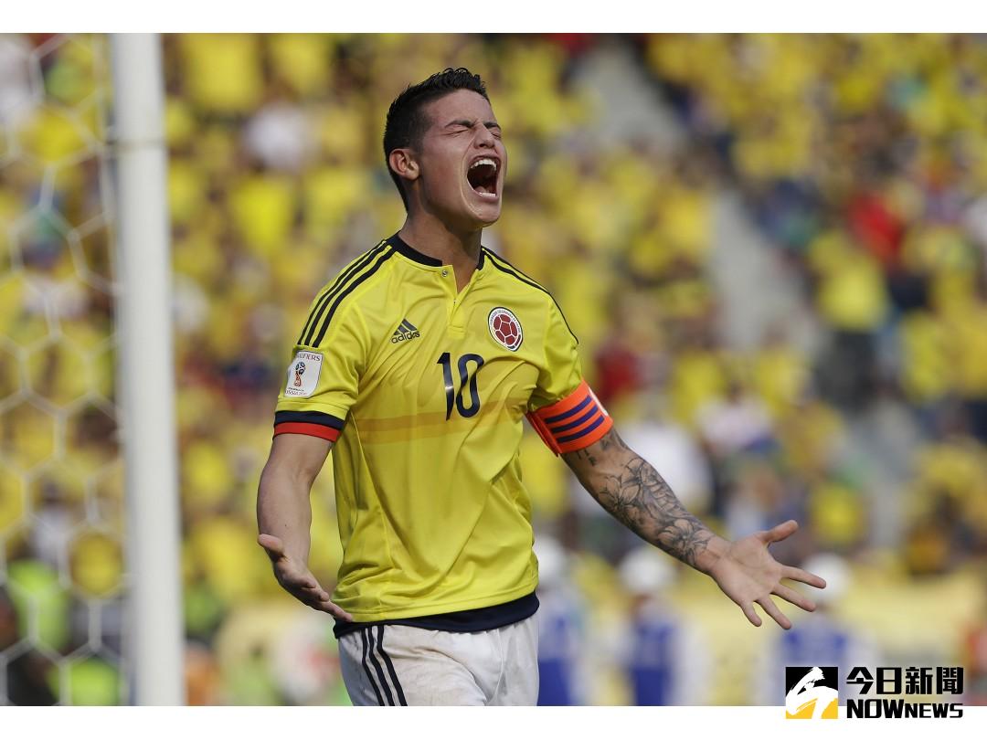 沒能在世俱盃冠軍戰上場，哥倫比亞國腳J羅不開心，透露自己可能在7天內離開皇馬。（圖／美聯社／達志影像）