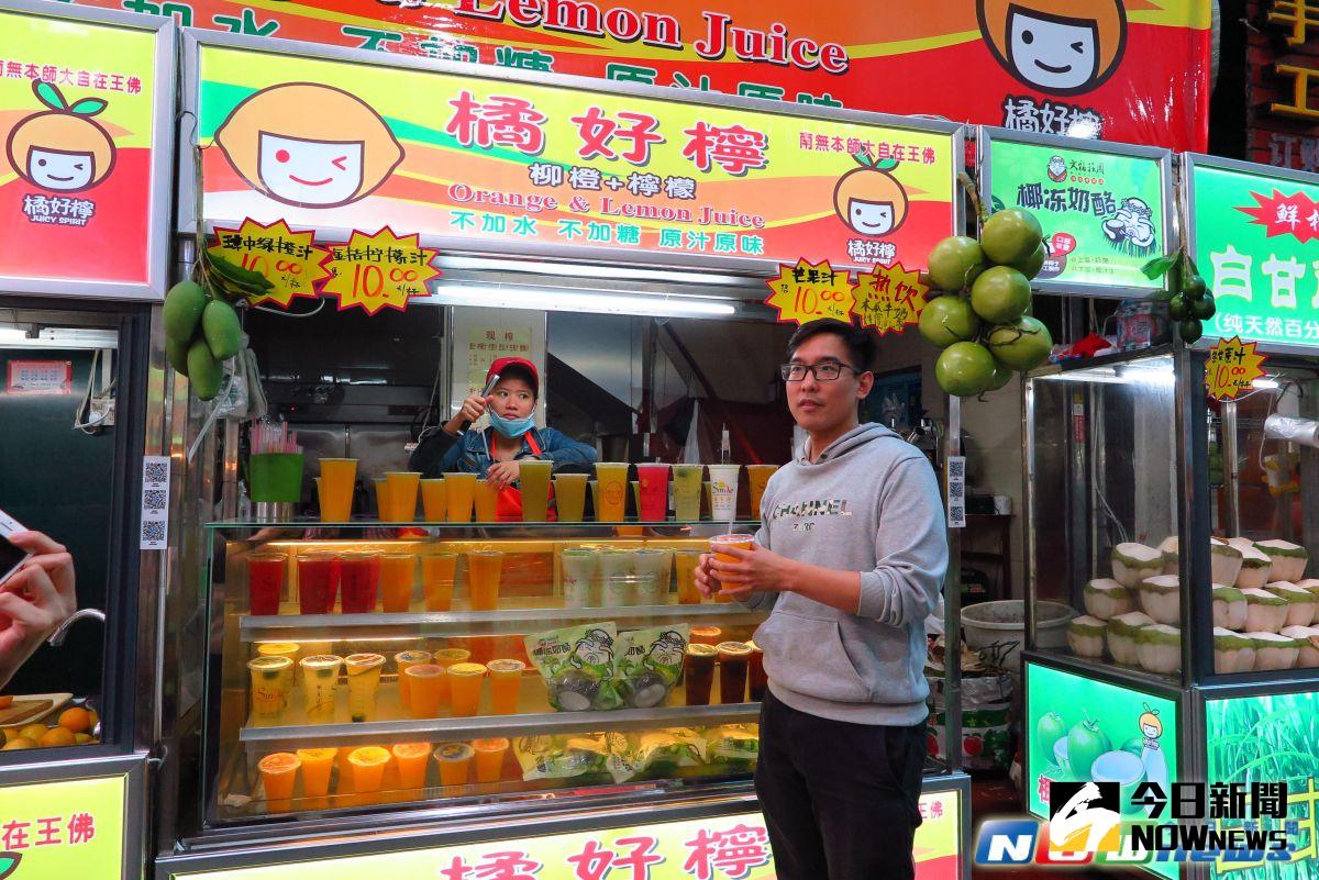 ▲台灣年輕人廖信翰在海南省海口市泰龍城創業。（圖／記者彭媁琳攝,2016.12.18）