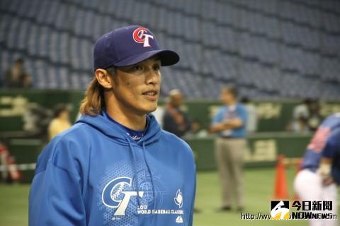 陽岱鋼首度揮出特大號全壘打（圖／吳政紘攝）