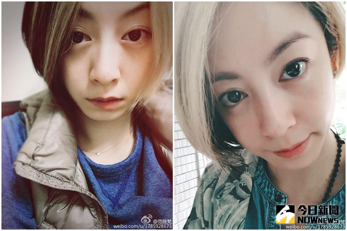 ▲大家只記得「小孟」一名，害得范筱梵笑說想改名。（圖／翻攝范筱梵微博，2016.12.30）