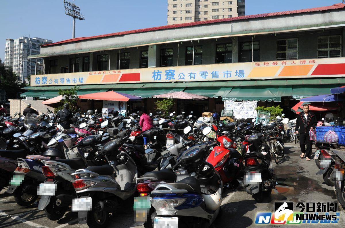▲中和區枋寮公有零售市場。（圖／記者林調遜攝，2016.12.14）