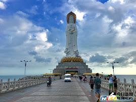 ▲三亞南山海上觀音像。（圖／記者彭媁琳攝,2016.12.21）