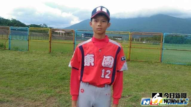 ▲新竹市東園國小張家睿。（圖／黃建霖攝）