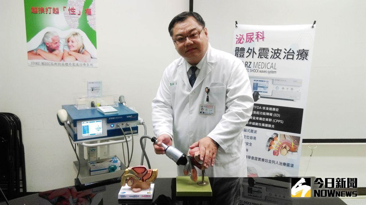 ▲近來天氣乍暖乍寒，北市聯醫陽明院區泌尿科門診統計，男性病患因勃起功能障礙近來求診的比率也較以往增加。（圖／北市聯醫提供）