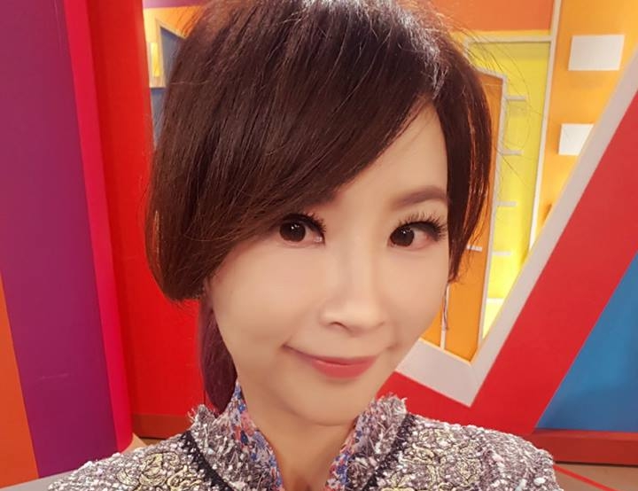 ▲小明明、辜成允都因不慎摔倒辭世，許聖梅痛心嘆人生無常。（圖／翻攝許聖梅臉書，2017.1.23）