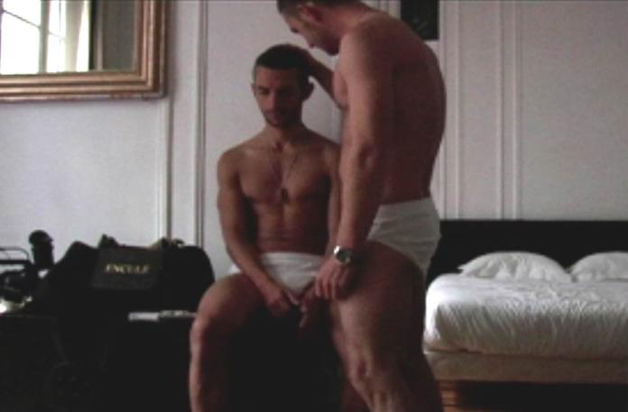 ▲克勞德佩雷斯（左）和馬歇爾舒特，一邊「做實驗」一邊「真做愛」。（圖／杰德，2017.01.19）