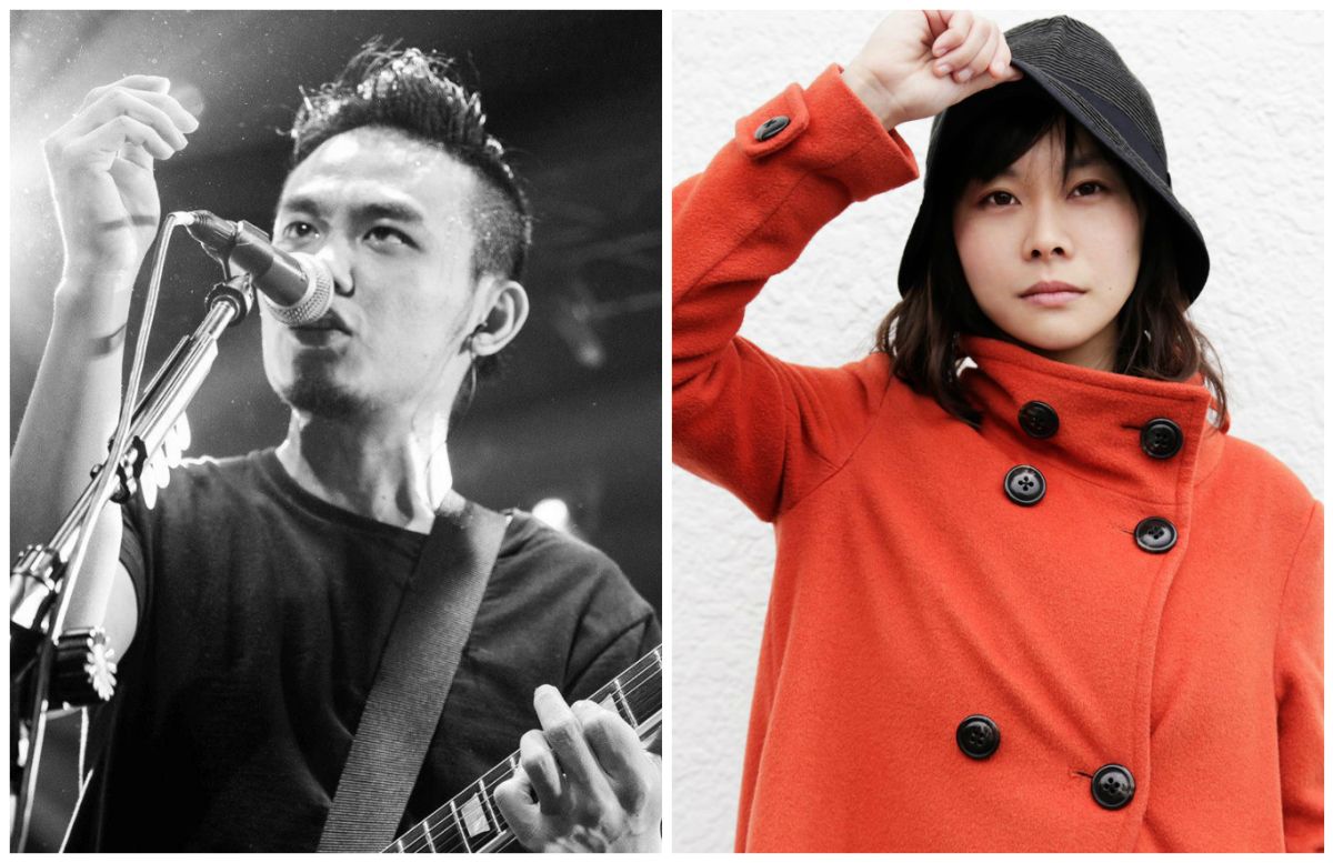 ▲楊大正（左）承認與女友及前妻同居中，鄭宜農也宣布「有了喜歡的人」。（圖／翻攝自鄭宜農、楊大正臉書，2017.01.11）