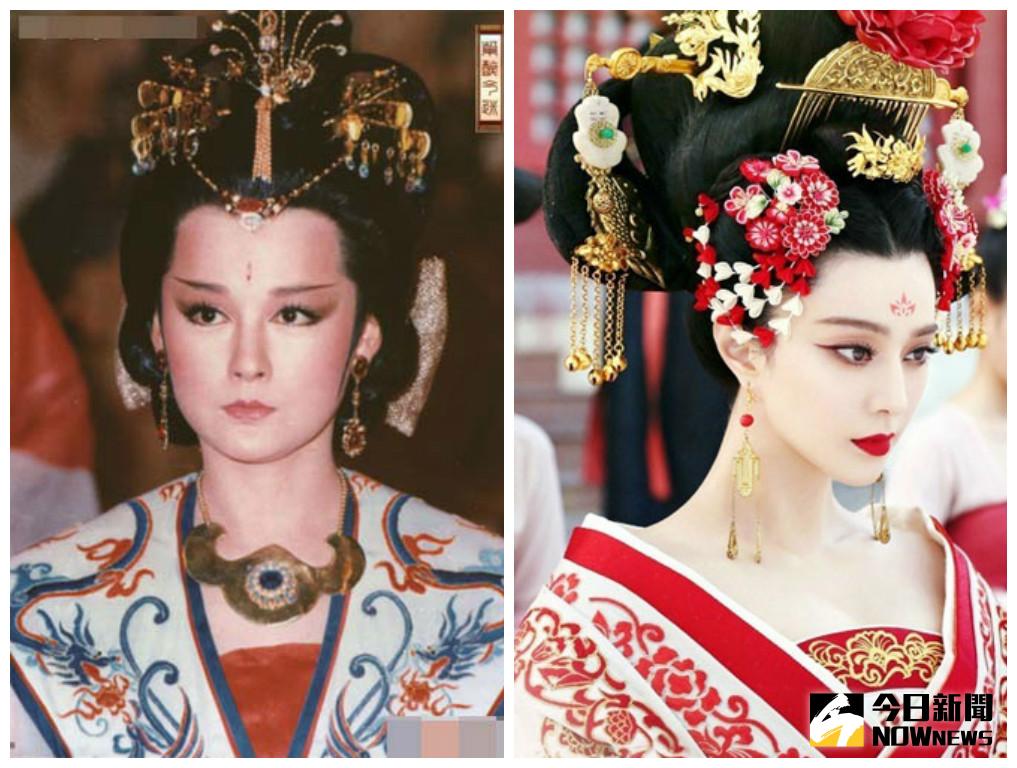 ▲兩代武則天潘迎紫（左）、范冰冰將在新戲《贏天下》中合作。（圖／翻攝自PTT，2017.01.09）