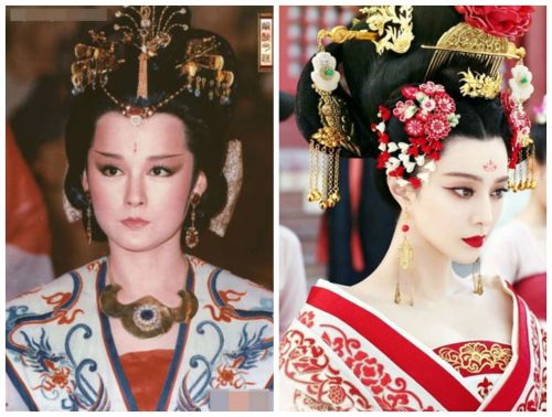 ▲兩代武則天潘迎紫（左）、范冰冰原本將在新戲《贏天下》中合作，最後卻無緣播出。（圖／翻攝自PTT，2017.01.09）