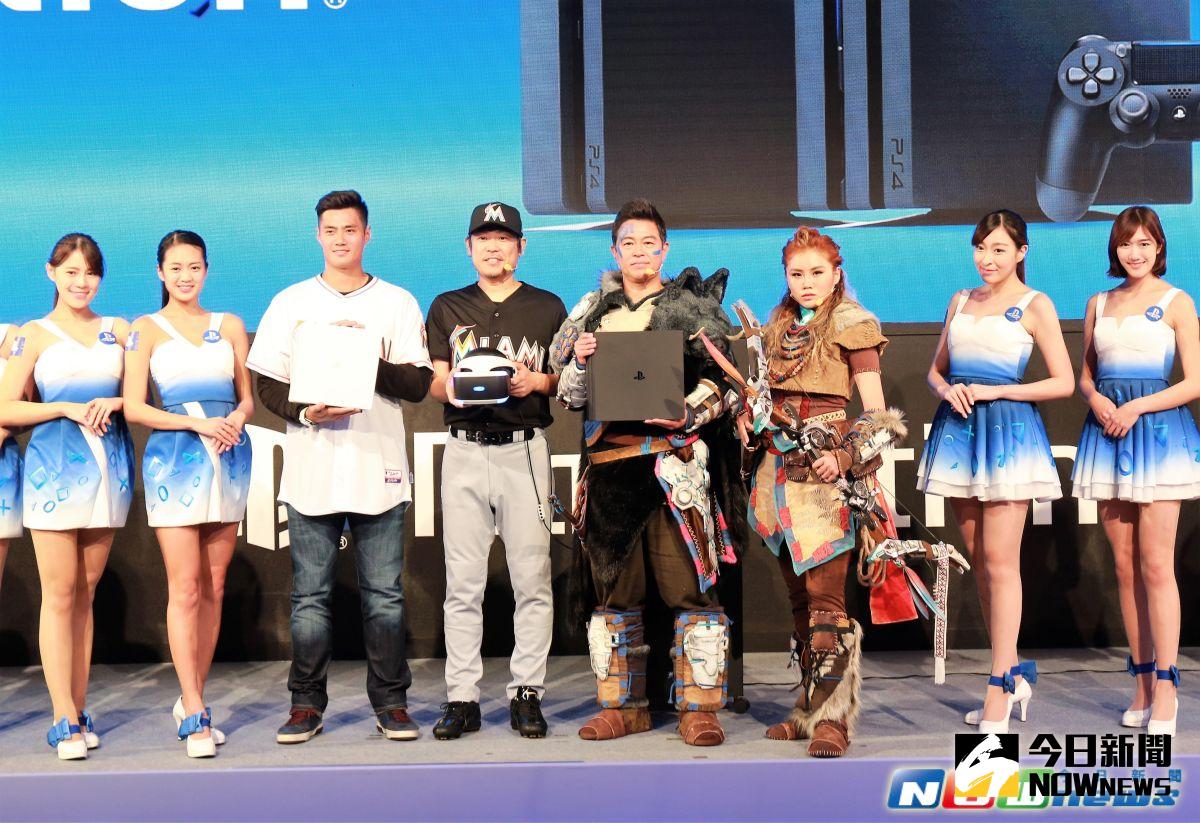 ▲2017台北國際電玩展 PlayStation攤位盛大揭幕。（圖／記者徐浩偉攝.105.1.20）