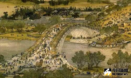 北京故宮博物院《清明上河圖》。