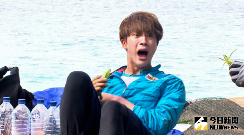 ▲防彈Jin差點被嚇哭。（圖／翻攝自韓網）