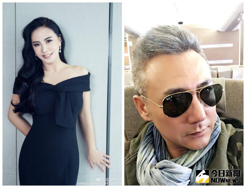 ▲田麗（左）自爆和老公李雨澤已在半年前協議離婚。（圖／翻攝自微博，2017.01.10）