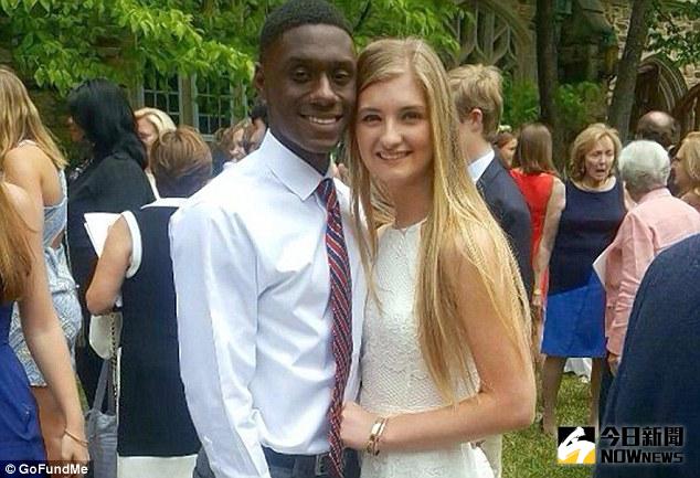 ▲艾莉稱和黑人男友斯威夫特交往，因此遭到父母斷絕金援。（圖／翻攝自dailymail）