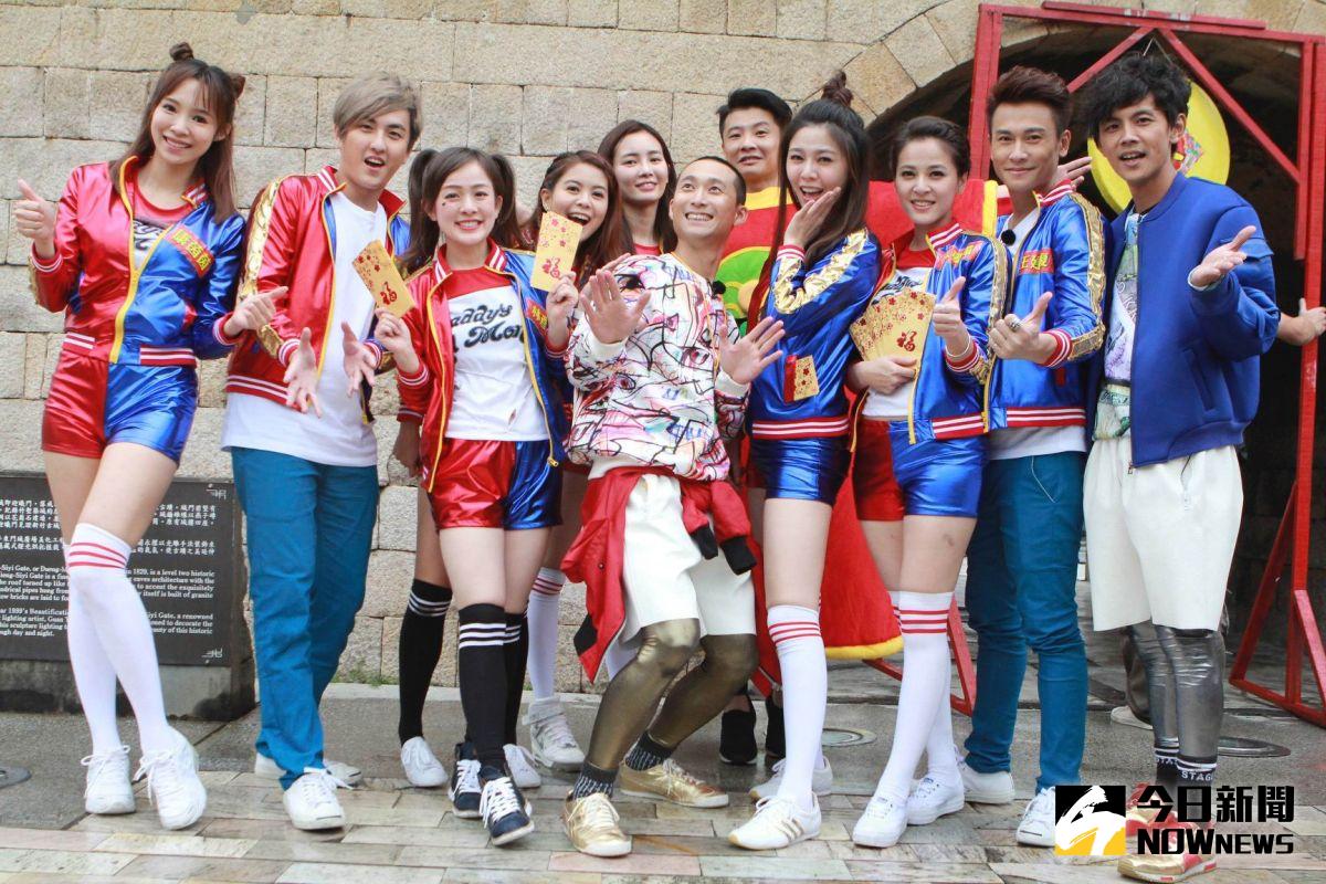 ▲「浩角翔起」雞年唯一合體的節目，就是《初一好運到》。（圖／民視，2017.01.29）