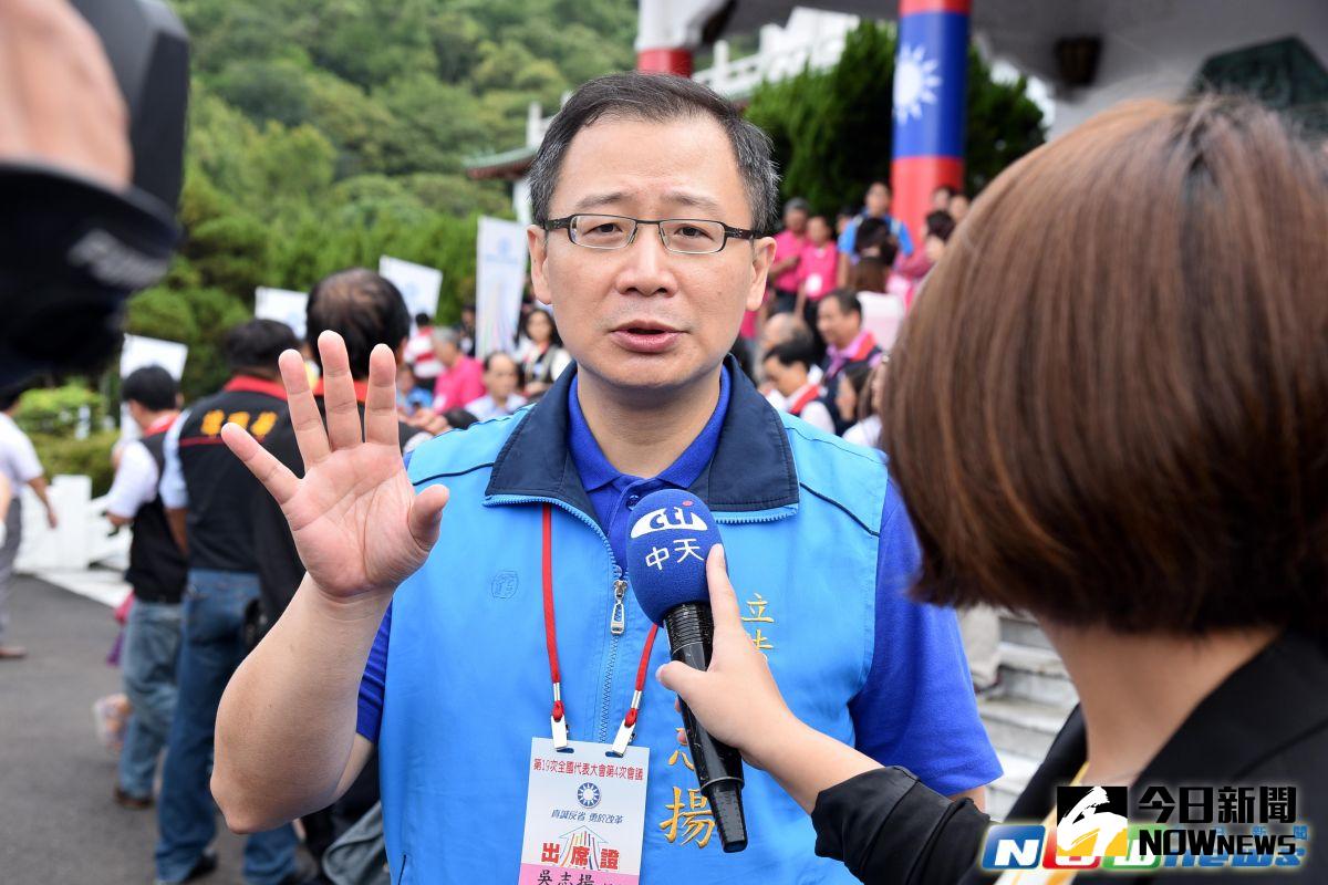 ▲吳志揚出席國民黨第19全第4次會議全國黨代表大會 。（圖／記者林柏年攝，2016.09.04