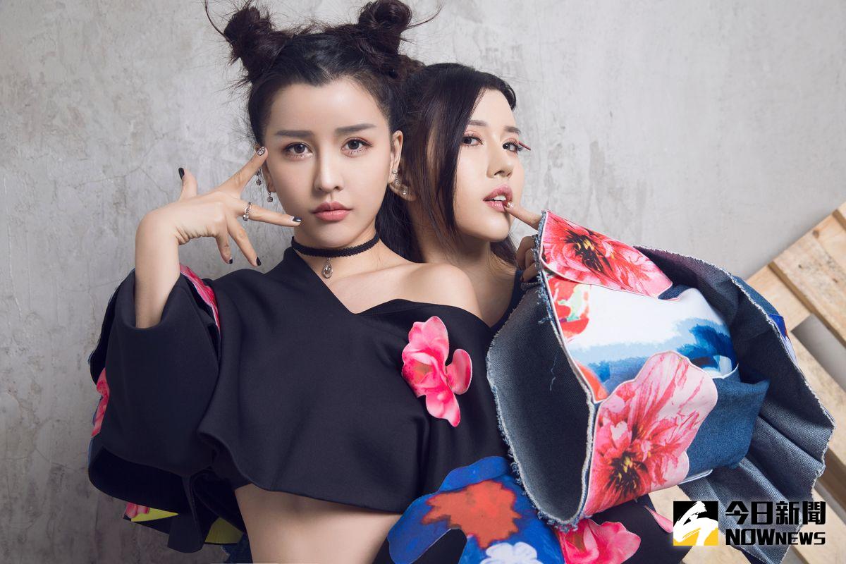 ▲BY2新輯化身桃花姬，誓言身材要讓歌迷噴鼻血。（圖／海蝶音樂提供。2017.1.1）