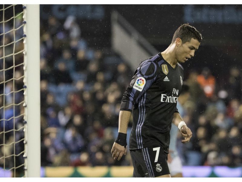 皇馬球星Cristiano Ronaldo打進了漂亮的自由球，但不足以幫助球隊取得晉級資格。（圖／美聯社／達志影像）