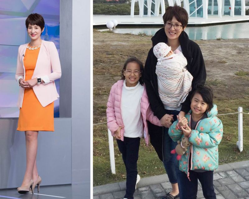 ▲夏嘉璐生完三個小孩，身材依舊纖細。（圖／TVBS，2017.01.30）