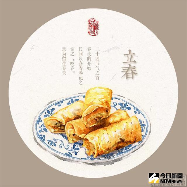立春，吃春卷吧~