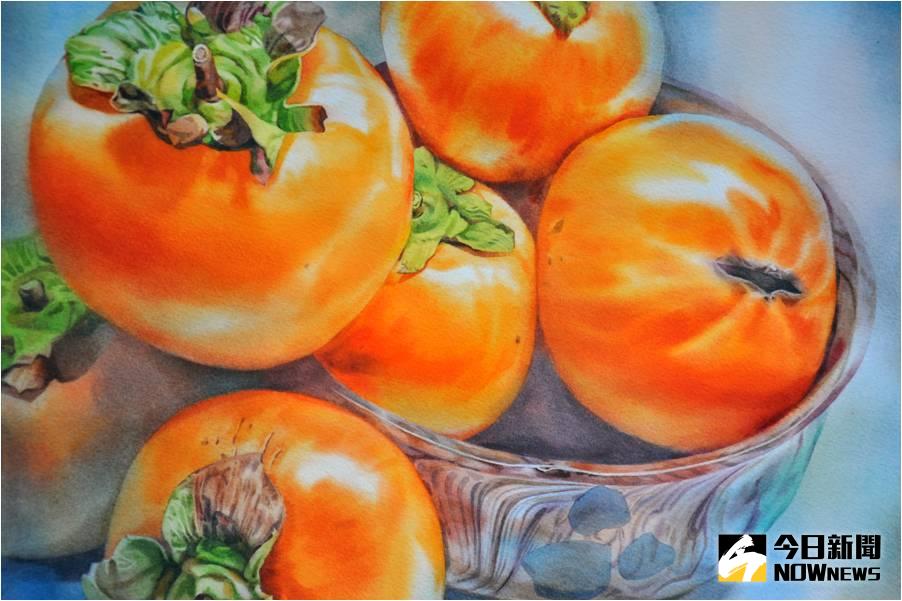 ▲柿柿平安。（圖／藝術家黃文祥提供）