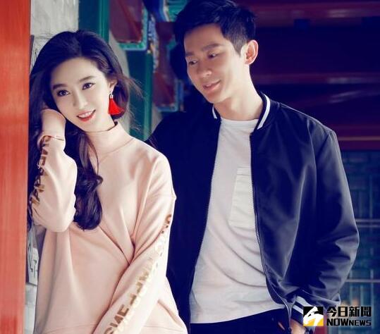 范冰冰與李晨為某品牌拍攝的新春廣告照。