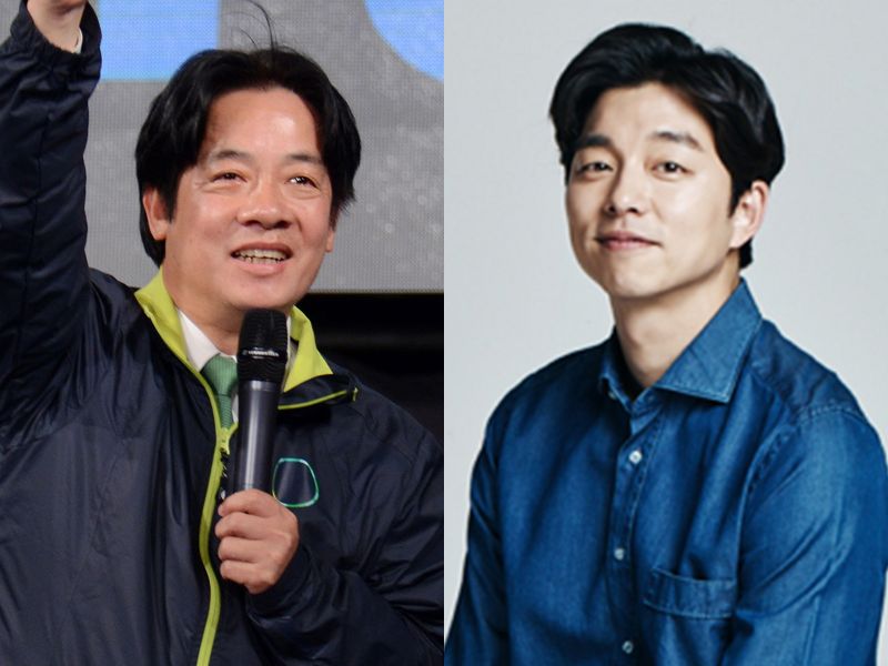 ▲有網友說韓星孔劉與台南市長賴清德「明星臉」，您覺得呢？（圖／NOWnews資料圖）