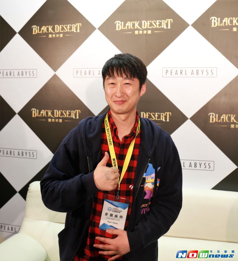 ▲《黑色沙漠》的策劃總監Kim JaeHee。（圖／記者徐浩偉攝.106.1.20）