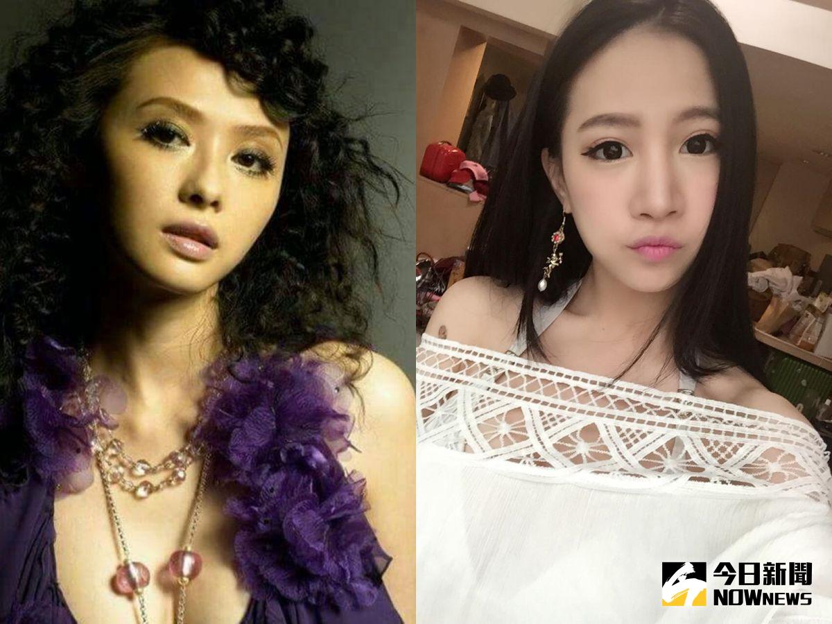 ▲蕭淑慎（左）和林采緹都因染毒葬送演藝事業。（合成圖／翻攝自臉書，2017.02.23）