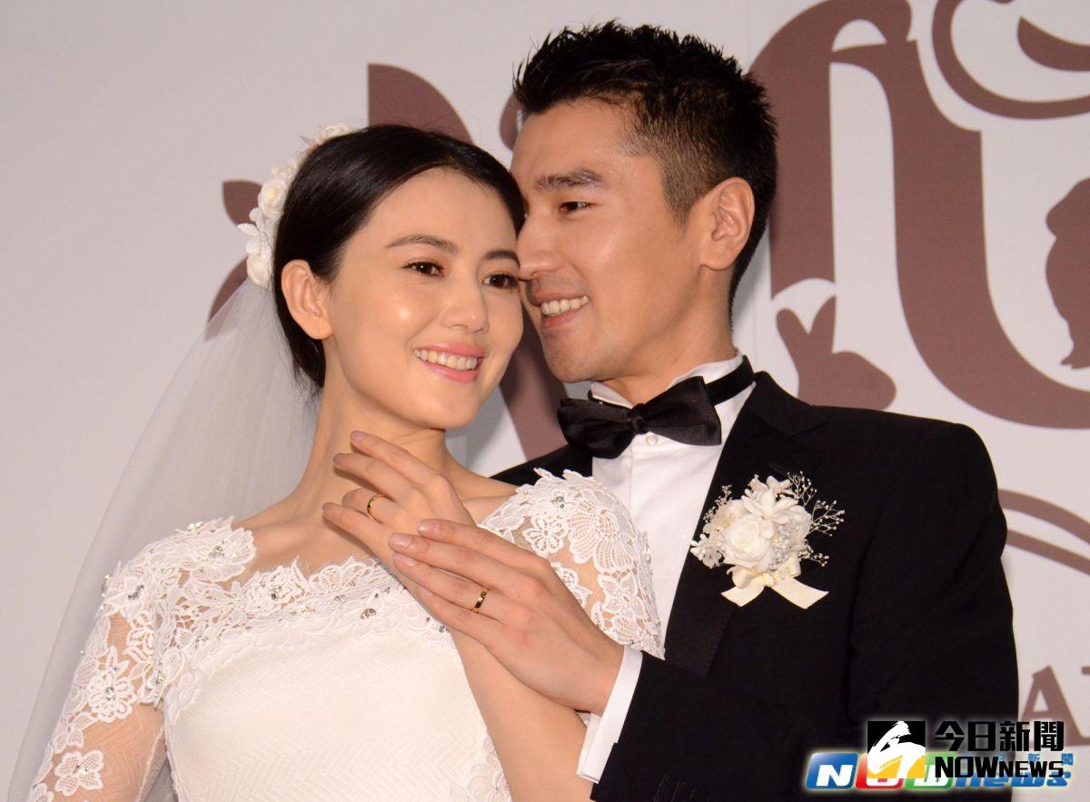 趙又廷（右）顏控只愛老婆高圓圓，正憂愁女兒長得像自己，賈靜雯又捕刀認證，讓他更崩潰。（圖／記者林調遜攝）